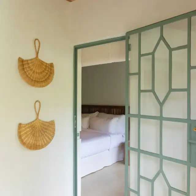 Vintage metal windows @maisontropical -restored with care to keep their timeless charm. 🌿